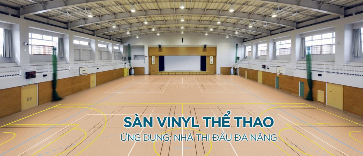 Dự án sàn vinyl thể thao IBTFLOR