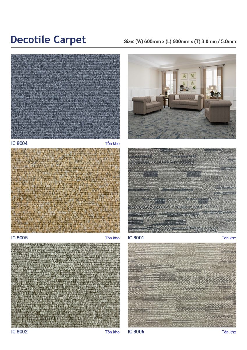 Sàn vinyl dạng tấm Decotile IBTFLOR — ảnh 4