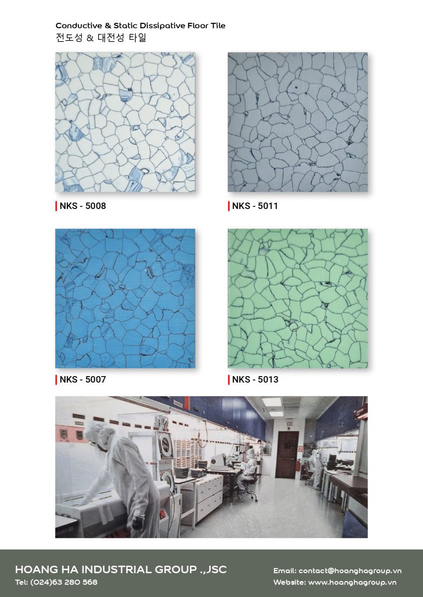 Sàn vinyl chống tĩnh điện ESD IBTFLOR — ảnh 4